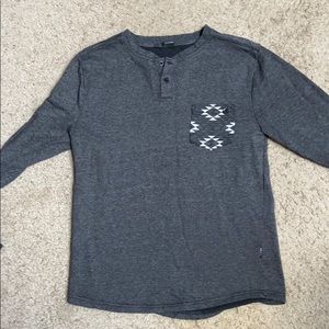 Aztec pattern long sleeve